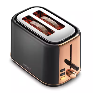 Kenwood Abbey Lux Grey/Rose Gold 2-Slice Toaster